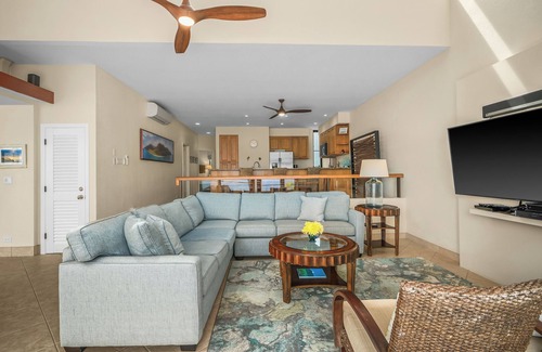 Princeville Condo | AMAZING Ocean Front Penthouse in Princeville with A/C!