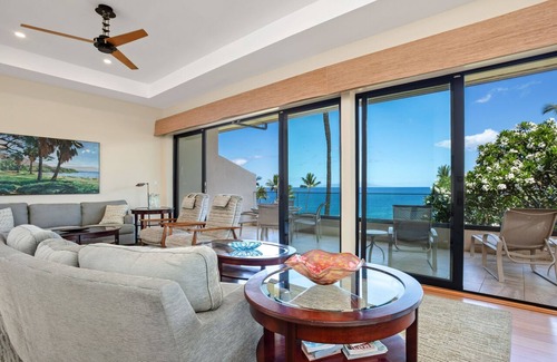 Wailea Condo | Beachfront Condo – Hear the Waves Crash | Makena Surf C207