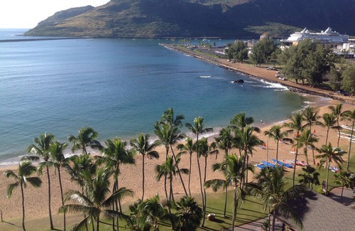 Lihue Villa | Beautiful 1-bedroom Ocean Front Villa at Marriott's Kauai Beach Club.