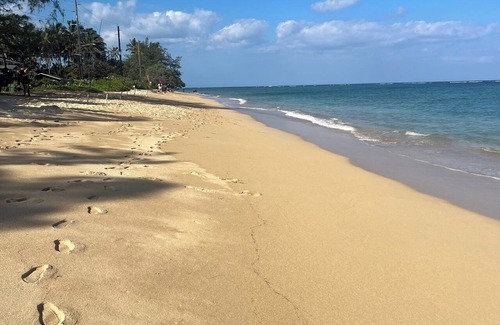 Punaluu House | Entire House, Ocean front, White Sand Beach across the street.