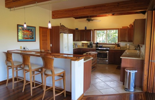Honaunau-Napoopoo House | Family & Friends Hawaiian holiday! Walk to Manini Beach! Organic Farm Tour!