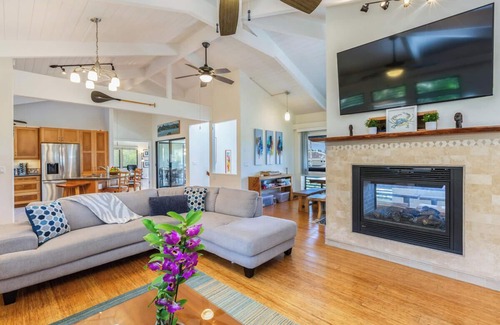 Princeville House | Gorgeous 5-Bed, 4-Bath Luxury Home in Princeville Near Hanalei Bay & NaPali!