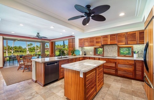 Kaupulehu Condo | Gorgeous Golf Villa 1101 at Hualalai Resort - Spectacular Views - Located on the 18th Fairway - Golf Cart included