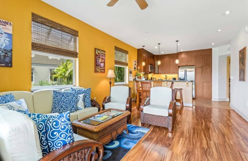 Waikoloa Condo | Ground Floor Ease w/Lanai, Gourmet Kitchen, Laundry, AC+WiFi–Halii Kai Waikoloa 3H