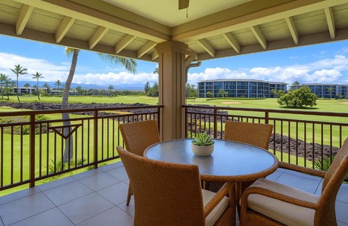 Waikoloa Apartment | Halii Kai Ocean View 2 BR Sleeps 6 Great for Families Complimentary Car with 6 Nights HLI-12A by KBM