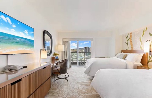 Ala Moana Apartment | High Floor-32F-Ala Moana Hotel w/Premium Double Room-Mountain View