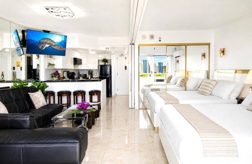 Waikiki Condo | Ilikai Hotel & Luxury Suites | 2 Marina View Condos Sleeps 10 | Car Incl. w/6+Nights | ML-4247 by KBM