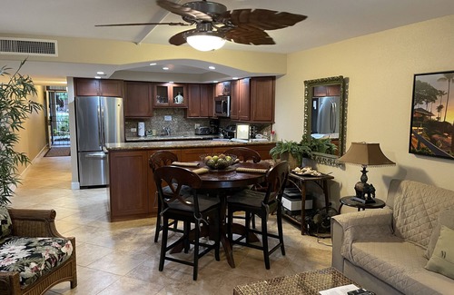 Kihei Condo | Kamaole Sands-Upgraded 1Br/2Ba - Ground Floor - Central Air