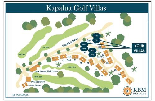 Kapalua Apartment | Kapalua Golf Villas 6 FREE Rental Cars KBM Resorts Large Bedrooms 6 Units 9 Bedrooms ML-2387