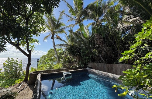 Kehena Beach Estates House | Kehena Moana Kai - Oceanfront Beach House w/Heated Pool