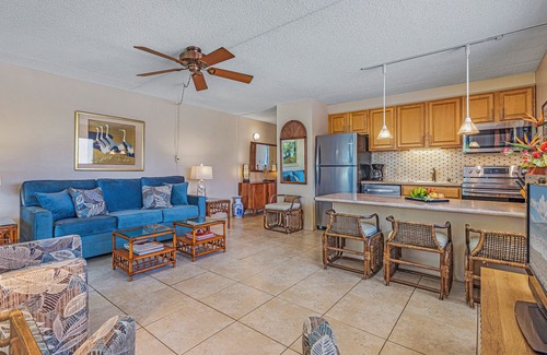Kihei Condo | Kihei Kai Nani #11-343 Renovated, Large Lanai, across Kamaole Beach II!