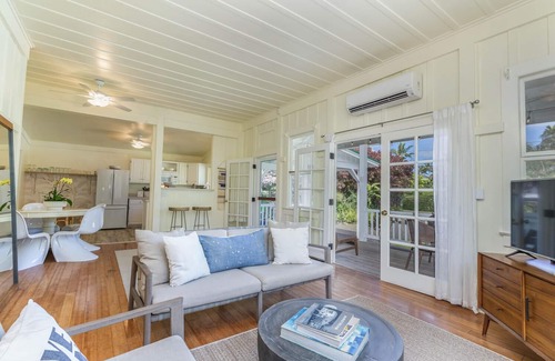 Hanalei House | Kuuipo Hale on Weke Rd in Hanalei - short walk to the beach & A/C! TVNC #1159
