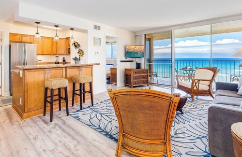 Kahana Condo | LABOR DAY SPECIAL- PENTHOUSE 12th Fl- OCEANFRONT-near KAANAPALI BEACH AC.