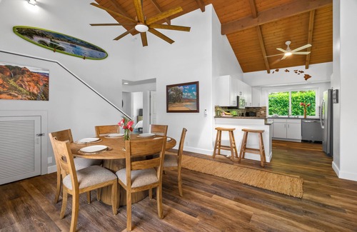 Princeville House | Laule'a 'Ohana Hale - Luxurious 'Ohana home with A/C