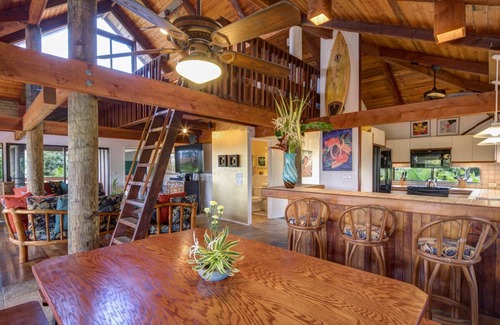 Mokuleia House | Likely, THE Most Peaceful & Beautiful in the North Shore Estate