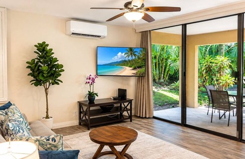 Wailea Condo | Lush Wailea Ground Floor Condo Tropical Oasis Four Pools Keawakapu Beach