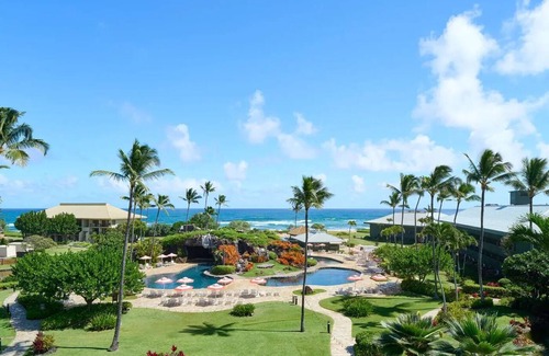 Hanamaulu Apartment | Luxury Gem at Kauai Beach Resort & Spa KBR3122 - TWO QUEEN BEDS!