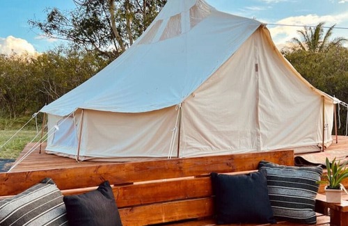 Hawi RV Rental | Maluhia · Cozy Bell Tent On Hawi Nani Ranch