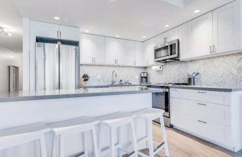 Kihei Condo | Modern Ground Floor Retreat - Kihei Surfside #110 - Perfect Oceanfront Grounds!