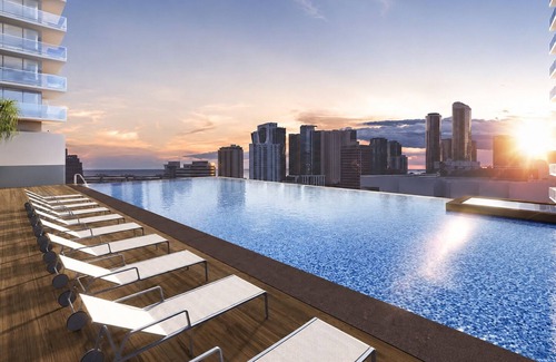 Ala Moana Condo | Newly Built High-Floor Condo with Diamond head & Ocean Views & Luxury Amenities