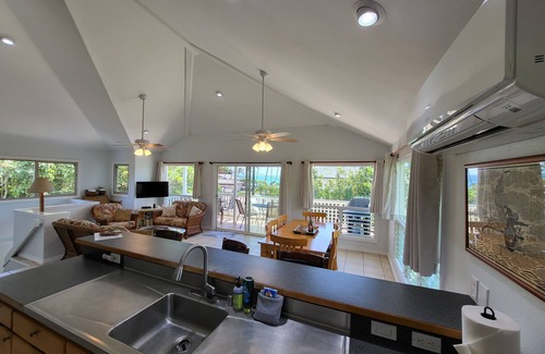 Poipu House | Ocean View, A/C. Among the closest homes to Poipu Beach.