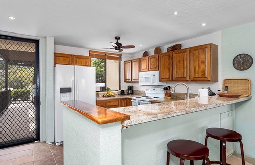 Keauhou Condo | 🏖️Ocean View Keauhou Condo | No Stairs | Sunset Lanai