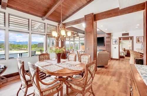 Lihue Condo | Oceanfront Kalapaki Beach Home, Wrap-Around Lanai, A/C, Sleeps 8