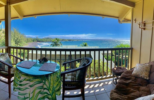 Hana Condo | Oceanview #206 at Hana Kai Maui - Lofted Studio, Upper floor, Great View!