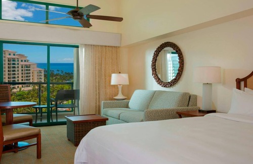 Ko Olina Resort | PENTHOUSE OCEAN VIEW Studio at Marriott's Ko Olina! Top Floor, Best Views