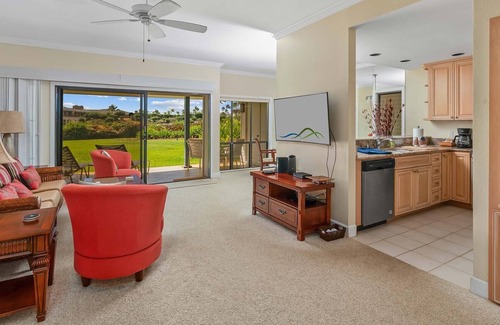 Poipu Condo | Poipu Sands 411 By Parrish Kauai: Private & end unit