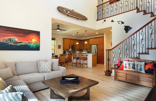 Kamuela Condo | Private luxury home with high ceilings and room for 6