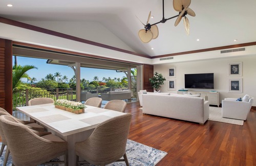 Kaupulehu Villa | Rare 4bd/4ba Hualalai Villa - Great Location near 4 Seasons, Ocean Views