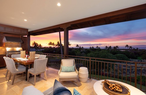 Kaupulehu Villa | Stunning 3BR Haliʻipua Villa H120 at Hualalai – Interiors & Ocean Views