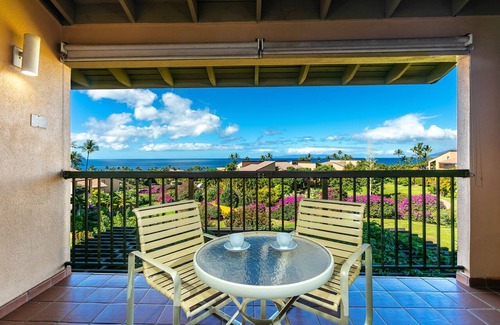 Wailea Condo | Stunning Views, Walk to Beach! Spacious Ekahi 49F