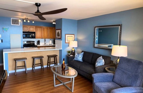 Kihei Condo | Sugar Beach Oceanfront Condo with Spectacular Views and Steps to the Beach