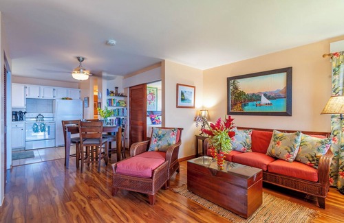 Princeville Condo | The BEST oceanfront view from updated romantic Hawaiian gem