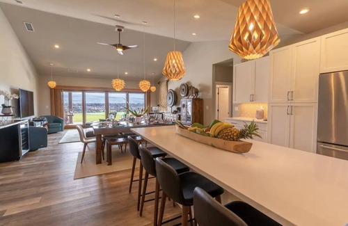 Waikoloa House | Ultimate Luxury Resort Vacation- Island Oasis Villa has a lap pool and minature golf course