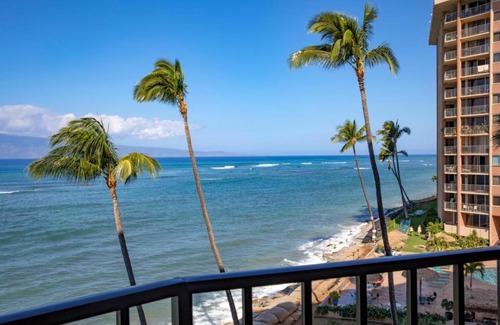 Kahana Apartment | Valley Isle Oceanfront 2 BR Sleeps 5 Villas Peaceful Retreat Complimentary Car with 6 Nights VIR-508 by KBM