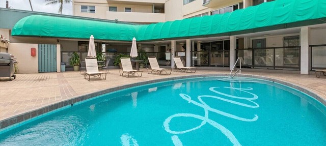 05 FREE Parking/10 min beach/2br-Waikiki/Ala Moana