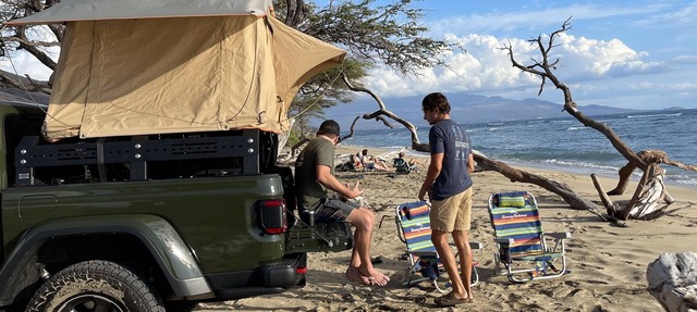 2022 Jeep Gladiator Rubicon with a Rooftop tent & all the amenities!