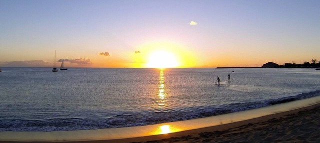 300 ft from shoreline, next to entry for Waianae Pililaau Rec Center/Restcamp.