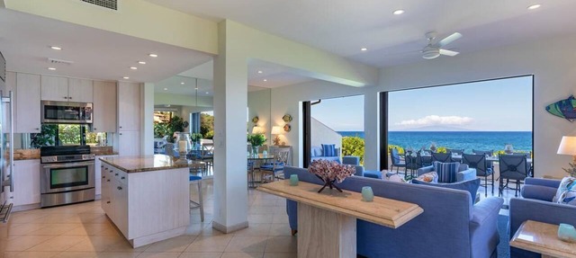 3BD Oceanfront - Great for Families | Makena Surf F112