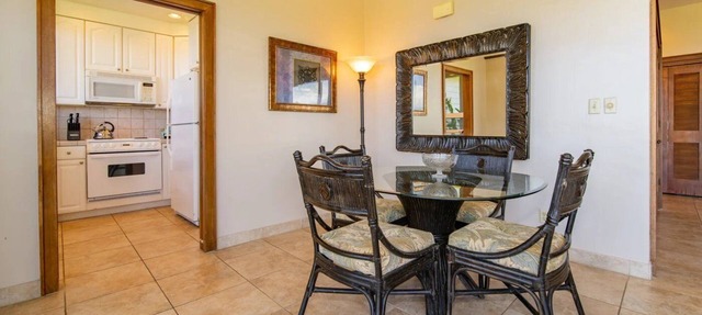 Bay Villas Ocean View 1 Bedroom at The Kapalua Villas Maui with Full Kitchen