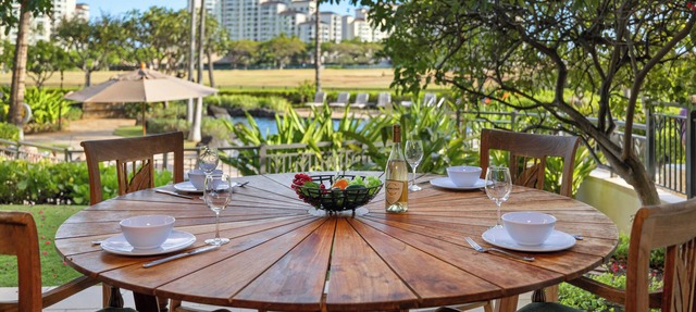 Beach Villas Ko Olina ~ GROUND FLOOR B107 ~ Beachfront ~ 3 Bedroom/3 full bath