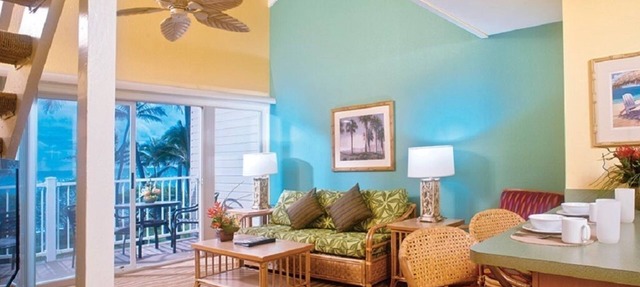 Beachfront Resort : WorldMark Kapaa Shore : 2 BR