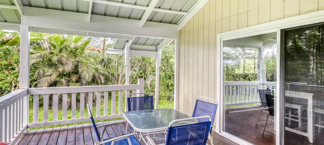 Beautiful hideaway home with wraparound lanai, WiFi, updated floors & furniture.