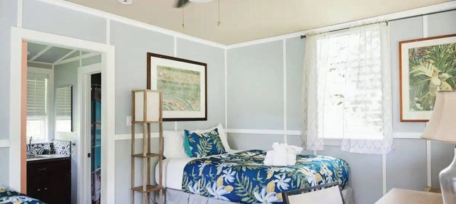 Botanical Twin Suite: Overlooking the Private Gardens