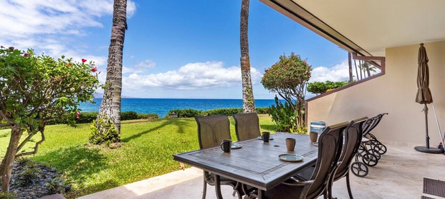 Captivating Oceanfront Ground-Floor Gem - Makena Surf G-101 - Gorgeous Views!