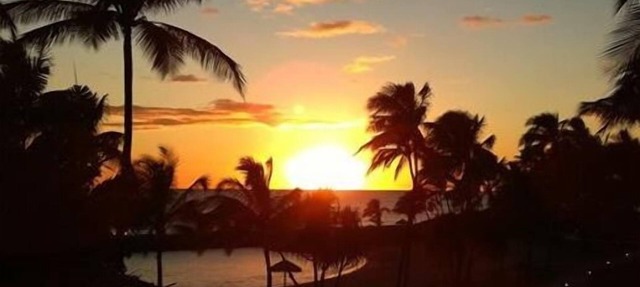 Closest villa to beach on the desirable sunset side.
