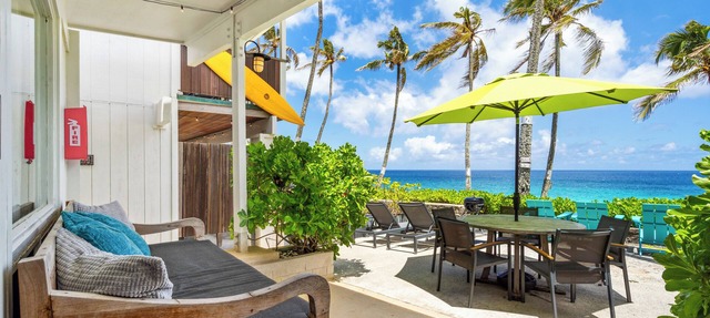 Gardenia @ Ke Iki Beach Bungalows ~ Daily Free Yoga~Sauna~Cold Plunge~AC